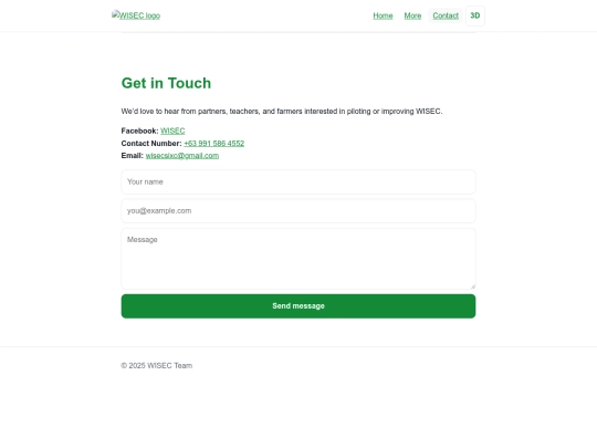 contact screenshot