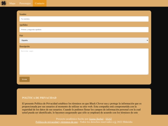 contact screenshot