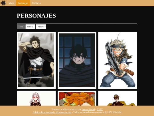 personajes screenshot