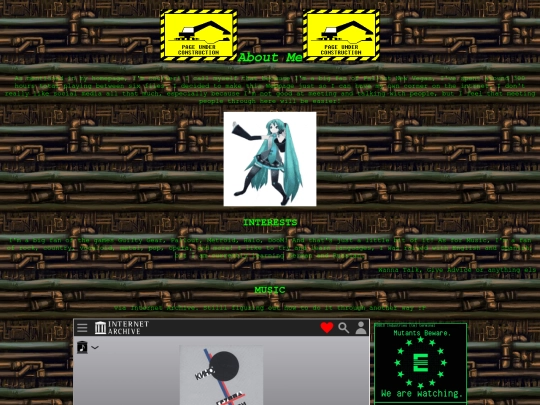 AboutMe screenshot