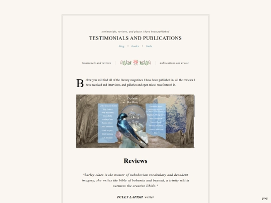 publications screenshot