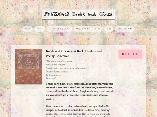 publishedbooks screenshot