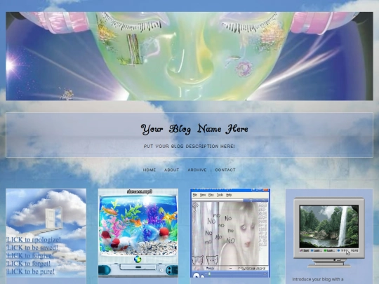 template4blogg screenshot