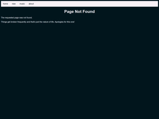 not_found screenshot