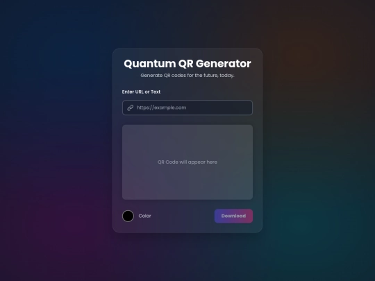 WEB APP/QR code generator/OR screenshot