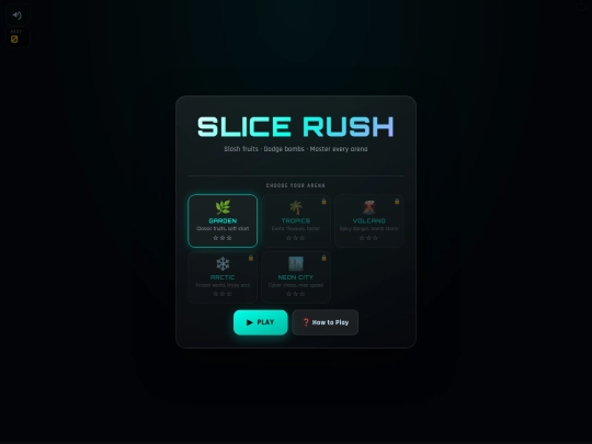 WEB APP/fruit ninja/slice_rush_mobile screenshot