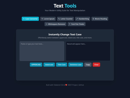 project /Text Tools/in screenshot