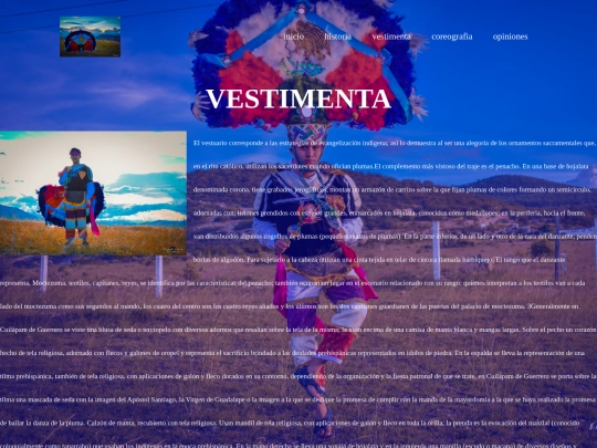 vestimenta screenshot