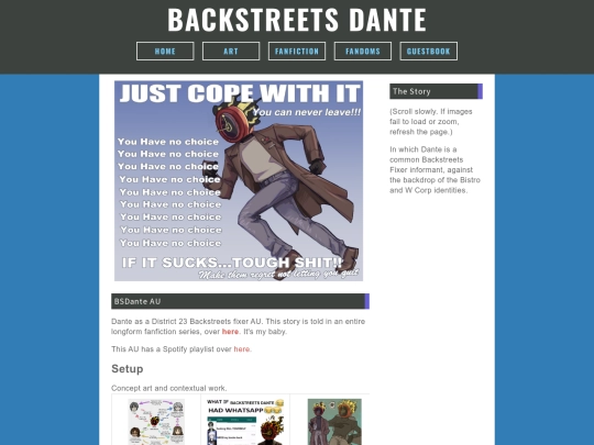 lcbsdante screenshot