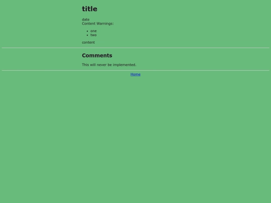 Blog-Posts/template screenshot