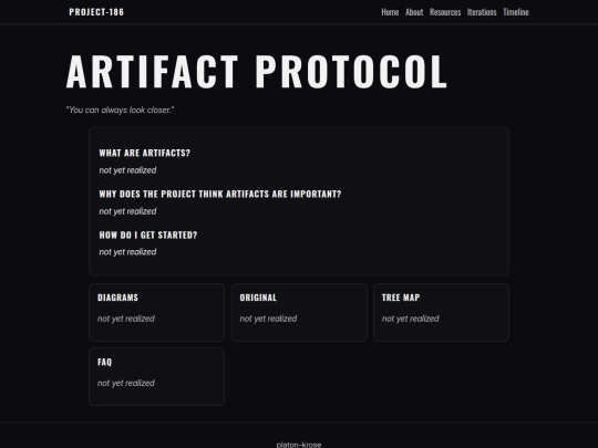 artifact_intro screenshot