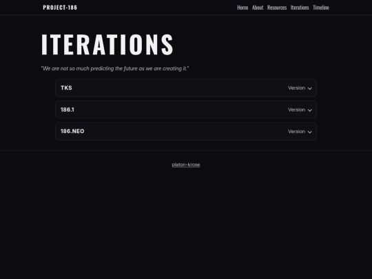 iterations screenshot