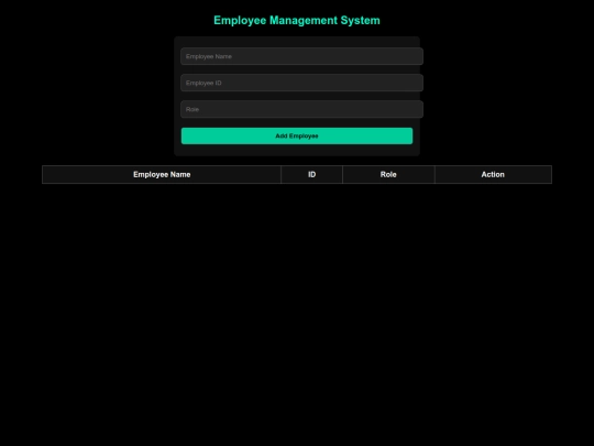 employee/ems screenshot