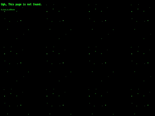 not_found screenshot