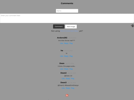 oldwebsite screenshot