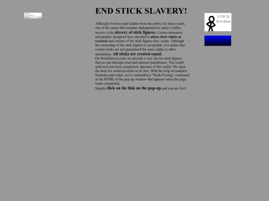 stickslavery screenshot
