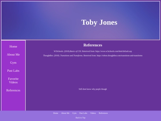 references screenshot