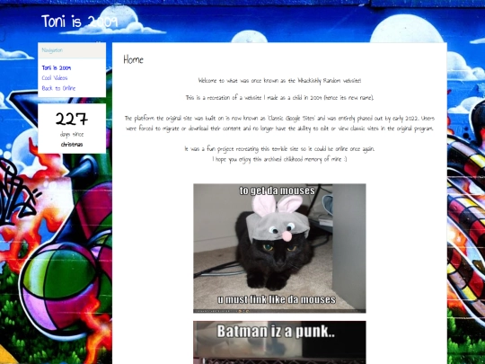 home-2009 screenshot