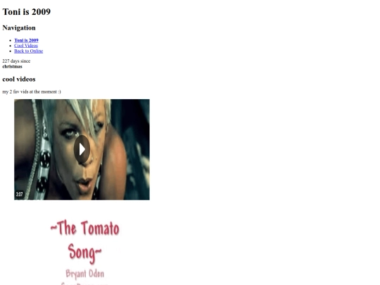 videos-2009 screenshot