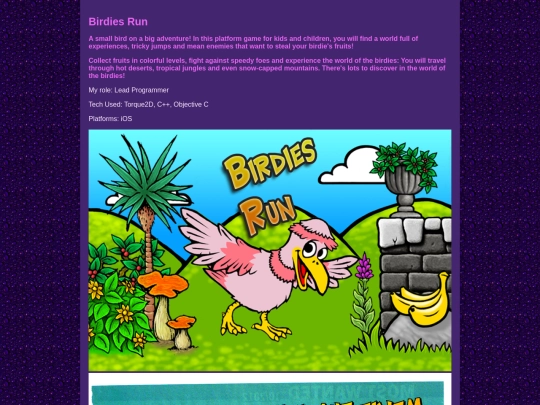 projects/birdiesrun screenshot