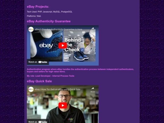 projects/ebay screenshot