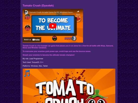 projects/tomatocrush screenshot