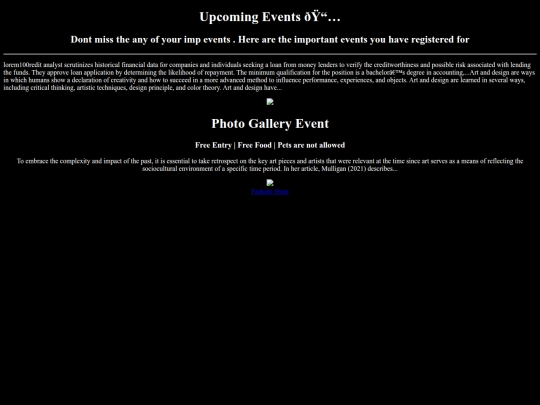 Event/event screenshot