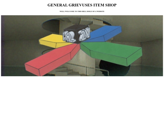General grievus item shop screenshot