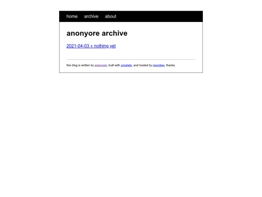 archive screenshot