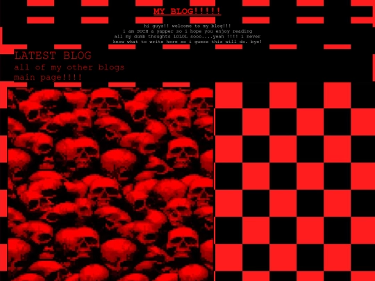 blogfront screenshot