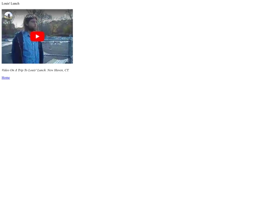 Videos/louislunch screenshot