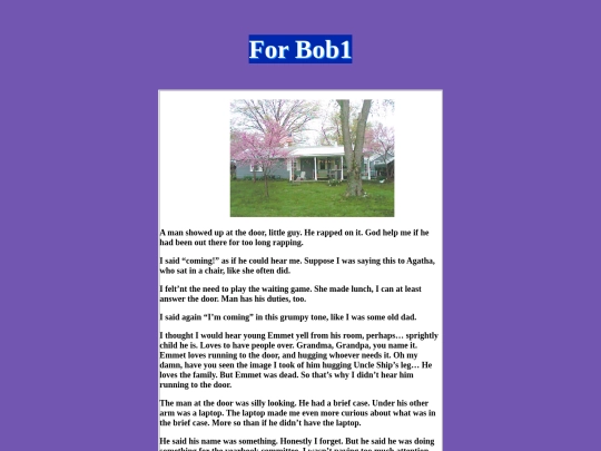 Writing/Forbob screenshot