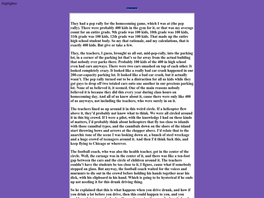Writing/shirt screenshot