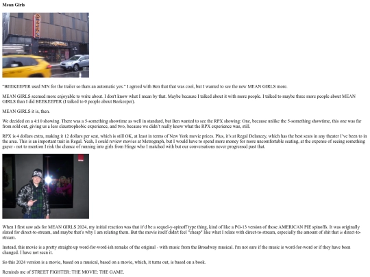 reviews/meangirls screenshot