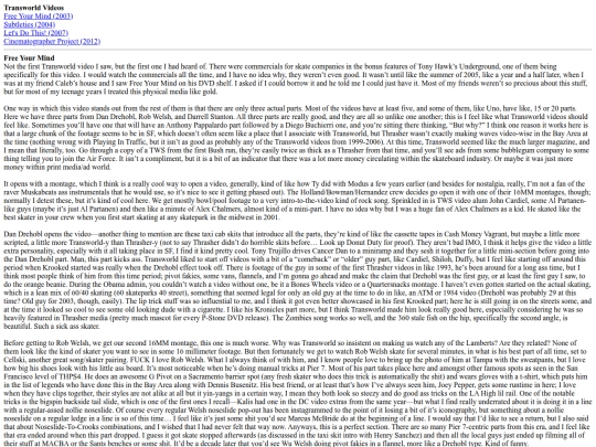 reviews/tws screenshot