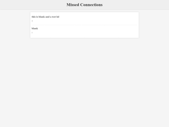missedconnections screenshot