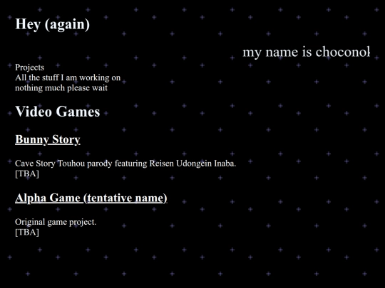 projects screenshot