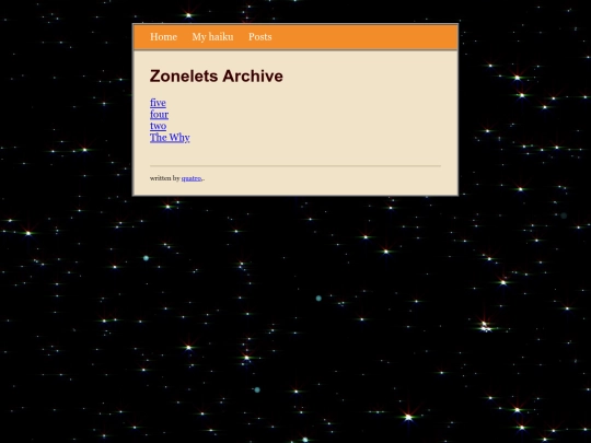 archive screenshot