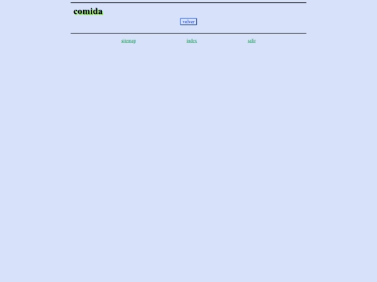 comida screenshot