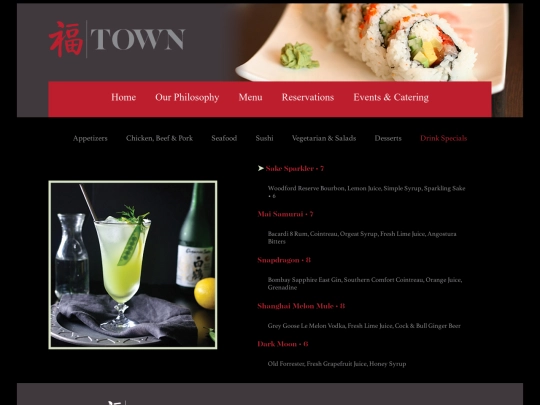 menu-drinks screenshot