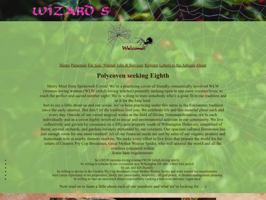 PERSONALS_polycoven screenshot