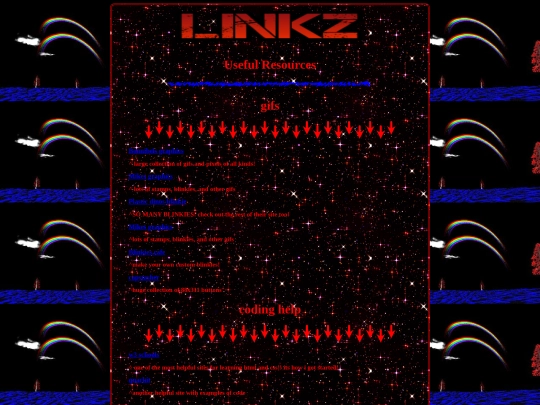 links screenshot