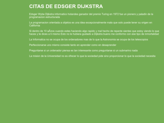 pagina screenshot