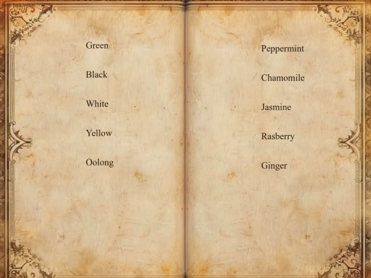 Tea screenshot