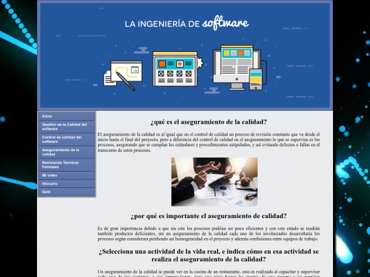 Paginas/aseguramientodelacalidad screenshot