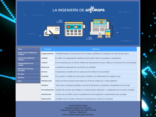 Paginas/glosario screenshot