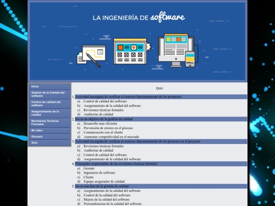 Paginas/quiz screenshot