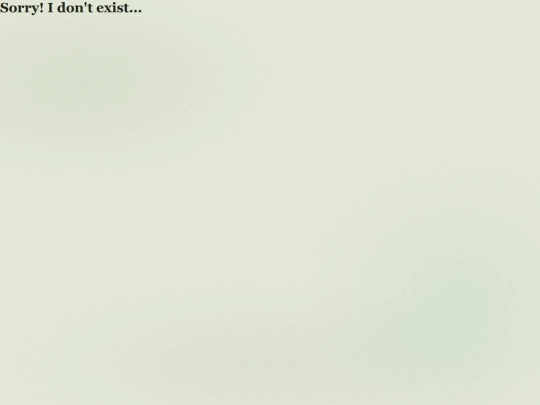 not_found screenshot