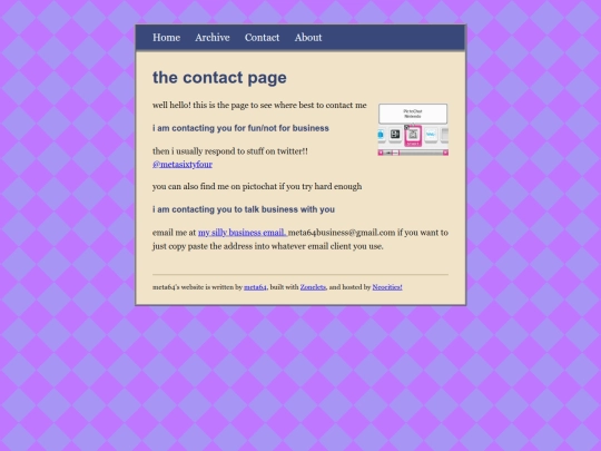contact screenshot