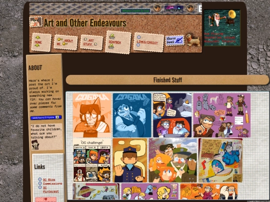 artpage screenshot